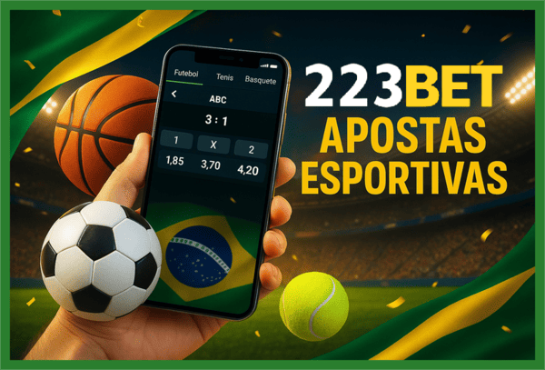 Aposte em apostas esportivas no cassino online 223BET